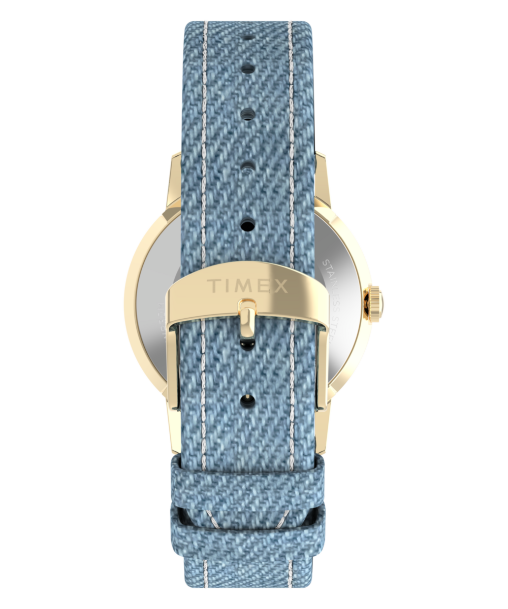 Peanuts x Timex Marlin 1965 Reissue Inspired Snoopy Tennis 34mm Fabr