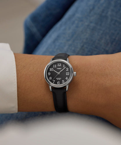 Easy Reader 25mm Leather Strap Watch