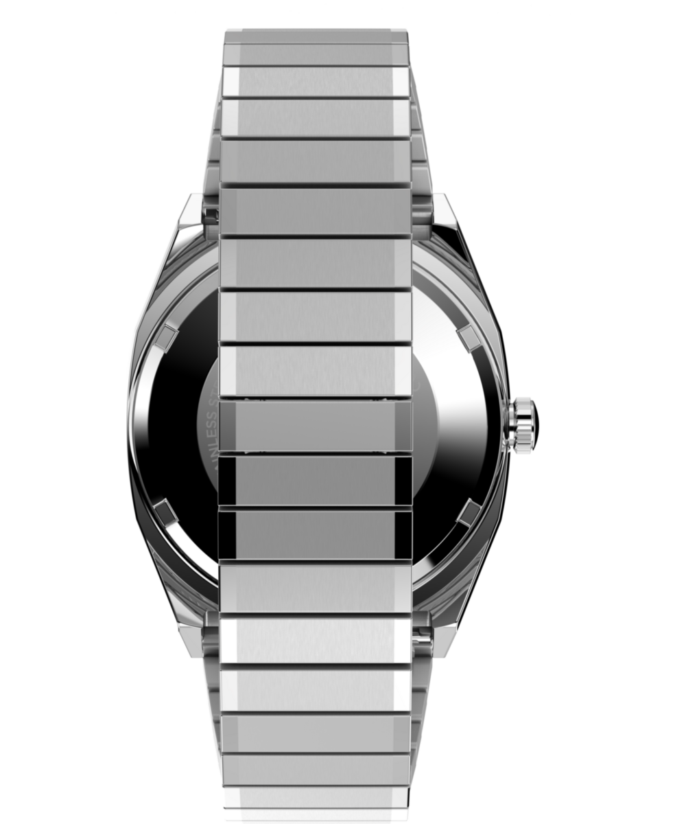 Timex Automatic 1983 E Line 34mm Stainless Steel Expansion Band Watch