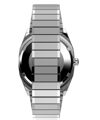 Timex Automatic 1983 E Line 34mm Stainless Steel Expansion Band Watch