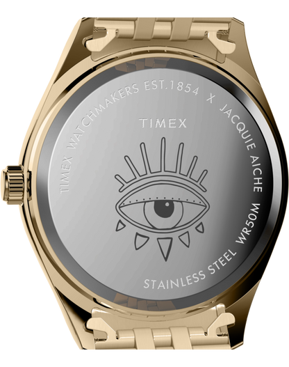 Timex x Jacquie Aiche Allure 36mm Stainless Steel Bracelet Watch