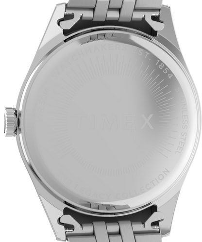 Timex Legacy Day and Date 36mm Stainless Steel Bracelet Watch