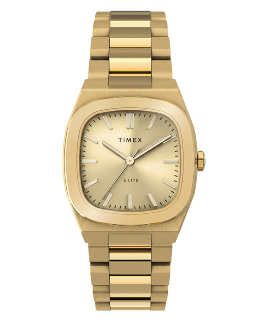 Timex Quartz E Line 30mm Stainless Steel Bracelet Watch