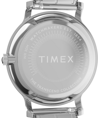 Transcend 34mm Stainless Steel Bracelet Watch