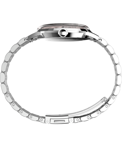 Marlin Quartz 34mm Stainless Steel Bracelet Watch