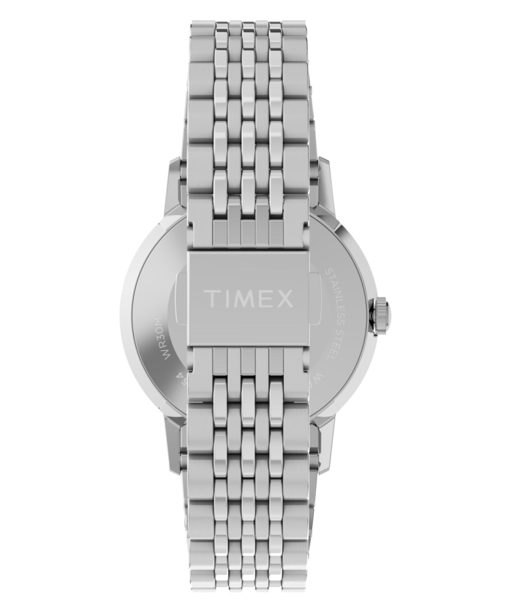 Marlin Quartz 34mm Stainless Steel Bracelet Watch