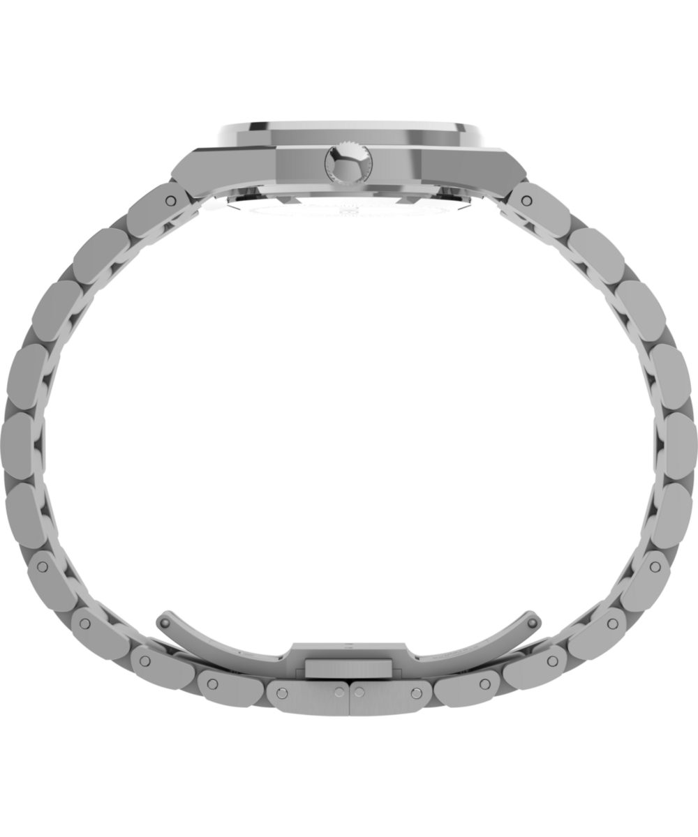 Timex Quartz E Line 30mm Stainless Steel Bracelet Watch