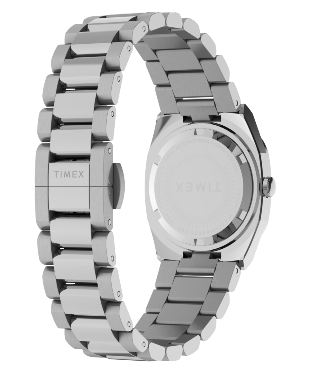 Timex Quartz E Line 30mm Stainless Steel Bracelet Watch