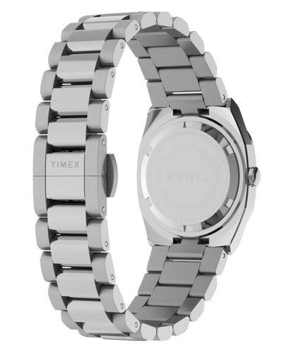 Timex Quartz E Line 30mm Stainless Steel Bracelet Watch