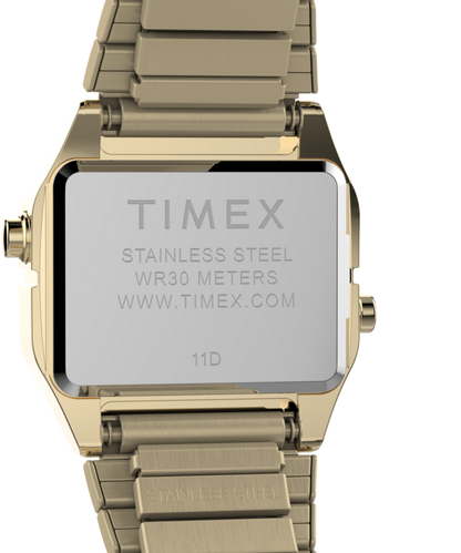 Teeny Tiny Timex Endorsed by Dimepiece 20mm Stainless Steel Expansion