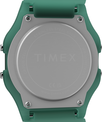 Timex T80 34mm Resin Strap Watch