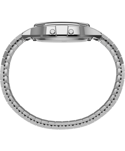 Timex T80 34mm Stainless Steel Expansion Band Watch