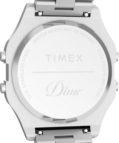 Dime x Timex - Presented by END. 34mm Stainless Steel Bracelet Watch G