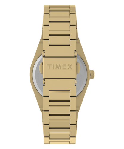 Q Timex Marbella 34mm Stainless Steel Bracelet Watch