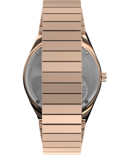 Peanuts Q Timex In Bloom 36mm Stainless Steel Expansion Band Watch