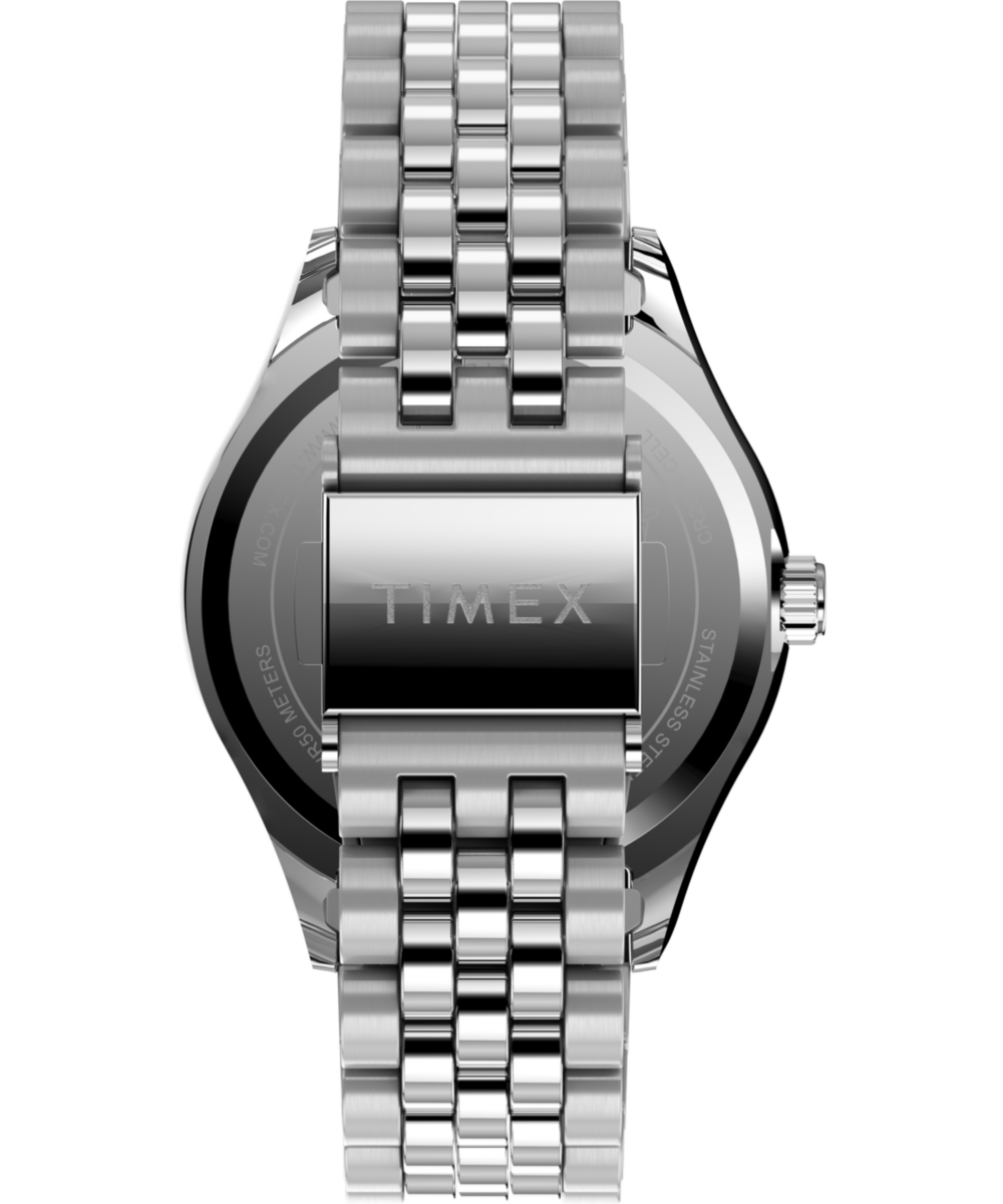Peanuts x Timex Legacy 34mm Stainless Steel Bracelet Watch