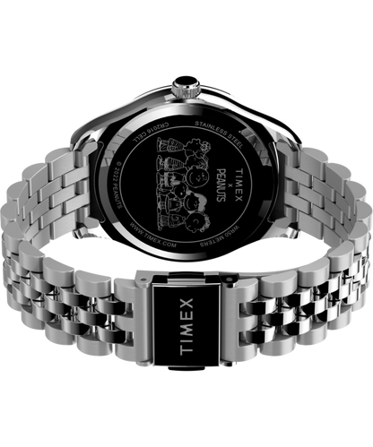 Peanuts x Timex Legacy 34mm Stainless Steel Bracelet Watch