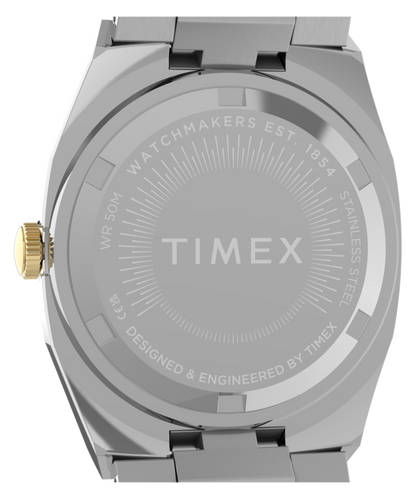 Timex Quartz E Line 30mm Stainless Steel Bracelet Watch