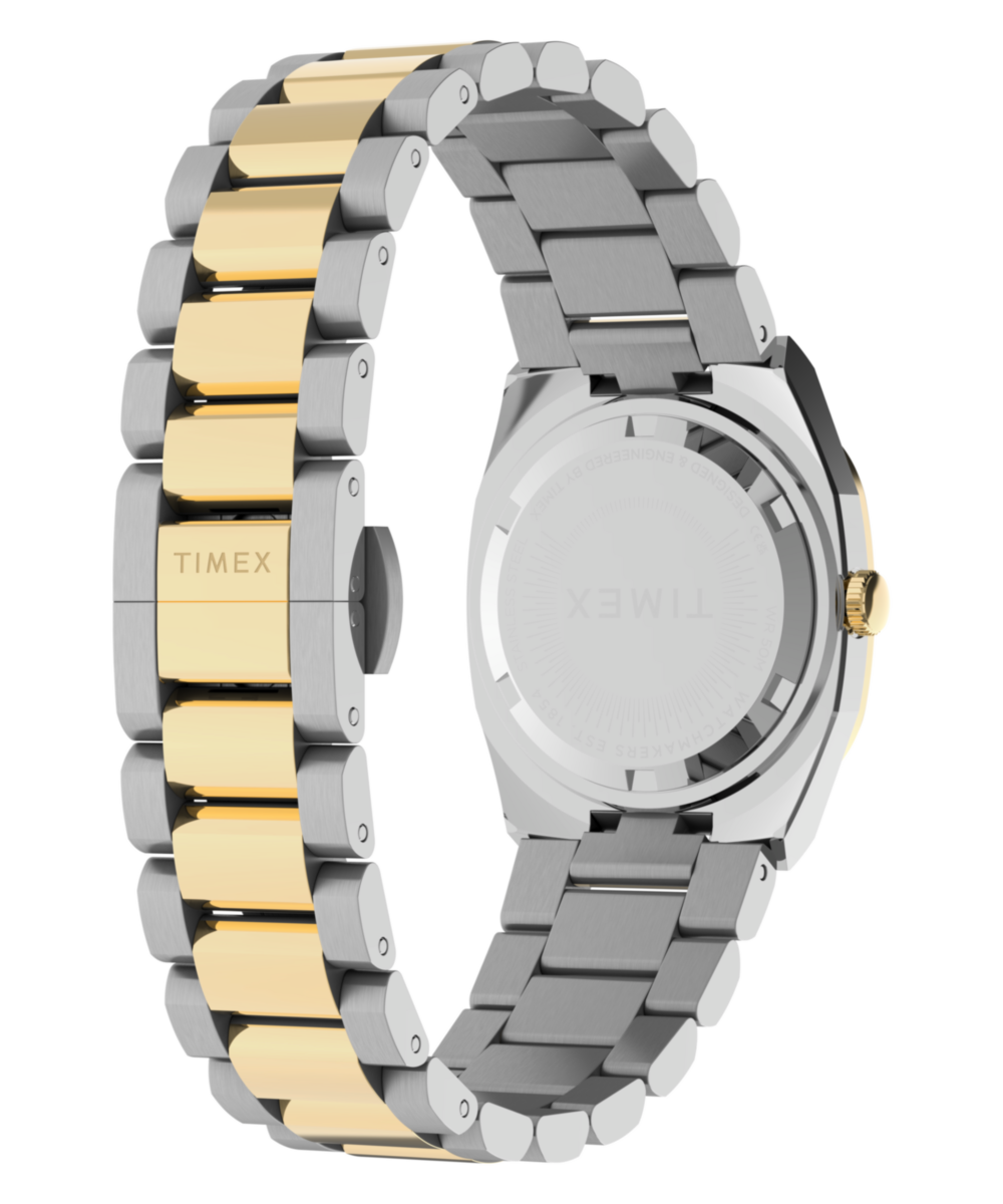 Timex Quartz E Line 30mm Stainless Steel Bracelet Watch