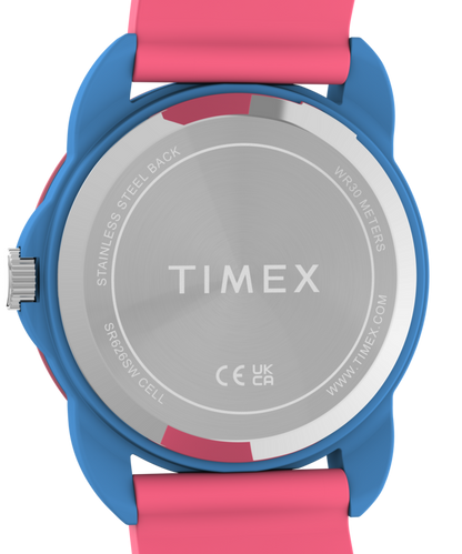 Timex Kids Time Teacher 30mm Silicone Strap Watch