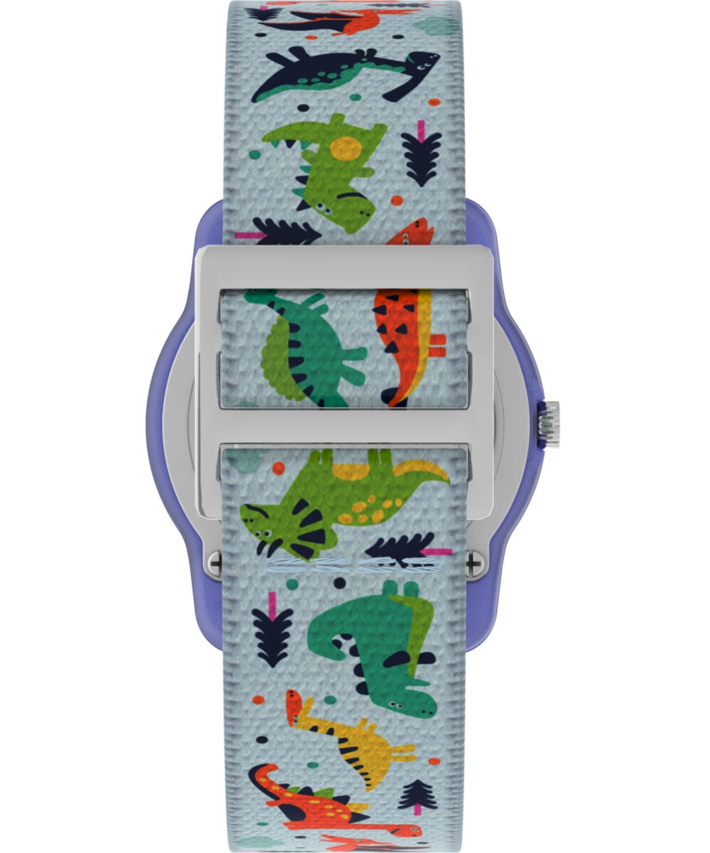 TIMEX TIME MACHINES 29mm Dinosaur Elastic Fabric Kids Watch