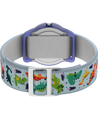 TIMEX TIME MACHINES 29mm Dinosaur Elastic Fabric Kids Watch