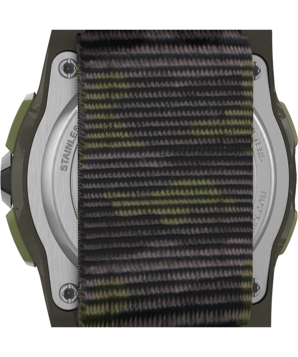 TIMEX TIME MACHINES 35mm Green/Brown Camo Fast Wrap Kids Digital Wat