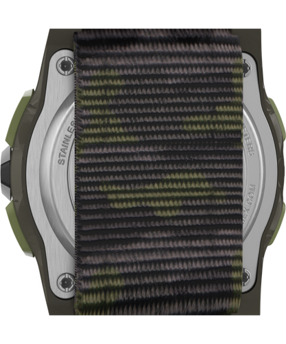 TIMEX TIME MACHINES 35mm Green/Brown Camo Fast Wrap Kids Digital Wat