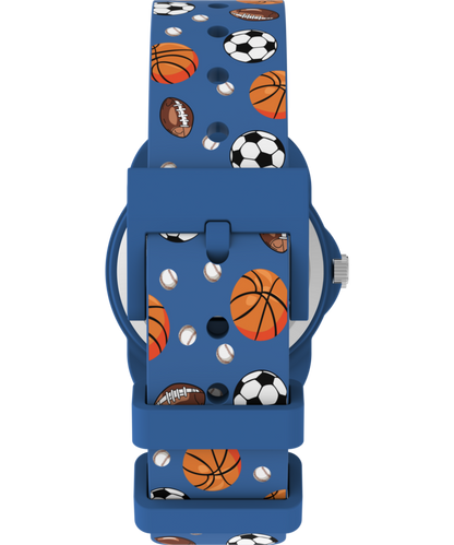Timex Kids Time Teacher 30mm Silicone Strap Watch