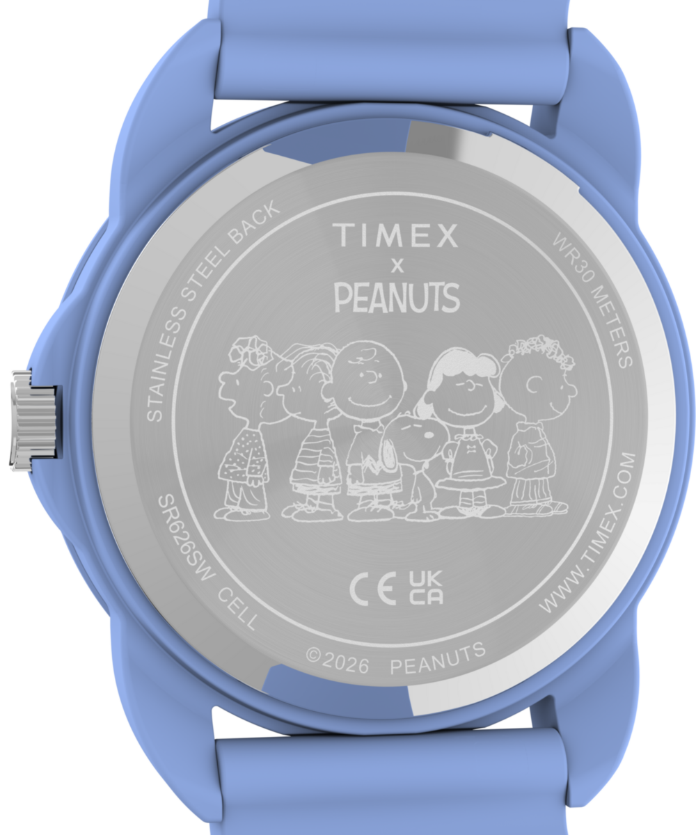 Peanuts x Timex Youth Spring 30mm Silicone Strap Watch