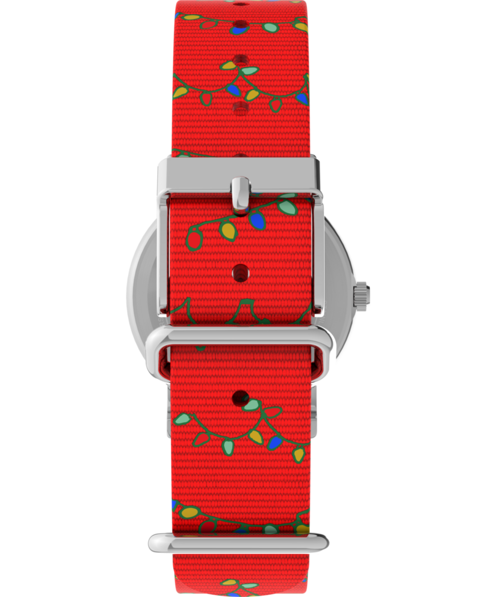 Peanuts x Timex Weekender Snoopy Santa Hat 31mm Fabric Strap Watch