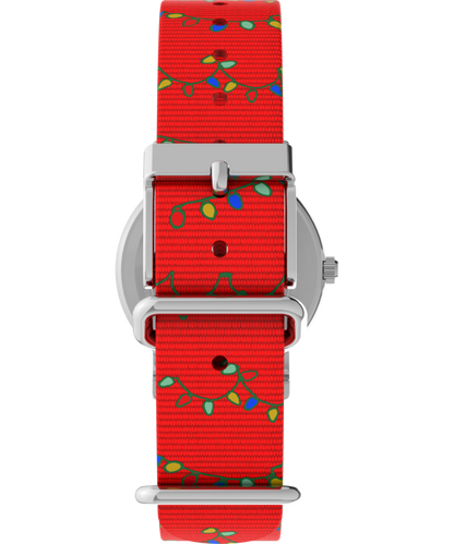 Peanuts x Timex Weekender Snoopy Santa Hat 31mm Fabric Strap Watch