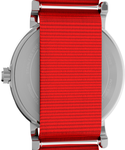 Peanuts x Timex Weekender Snoopy Santa Hat 31mm Fabric Strap Watch