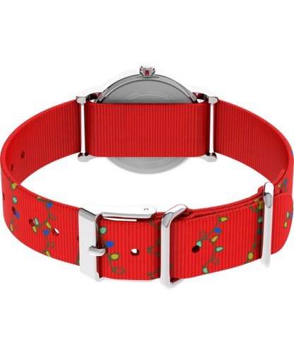 Peanuts x Timex Weekender Snoopy Santa Hat 31mm Fabric Strap Watch