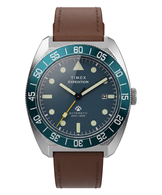 Expedition Pioneer Automatic 41mm Leather Strap Watch