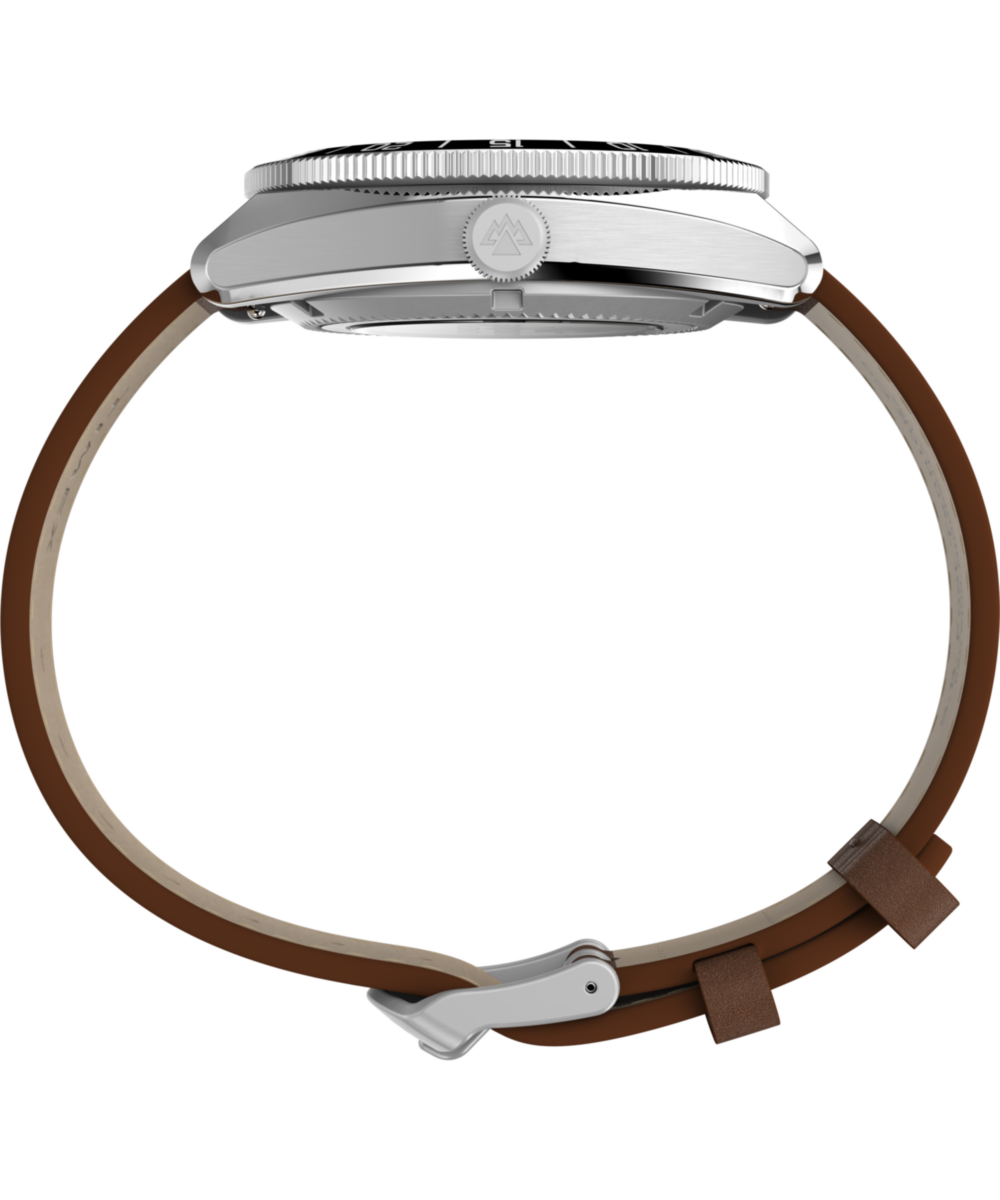 Expedition Pioneer Automatic 41mm Leather Strap Watch