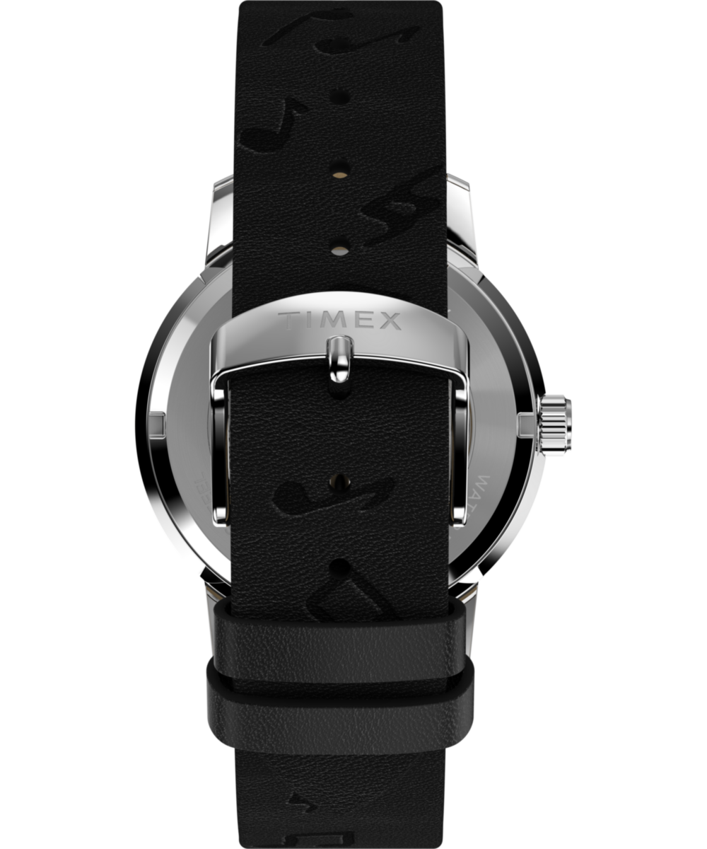 Peanuts x Timex Marlin Automatic Saxophonist 40mm Leather Strap Watc