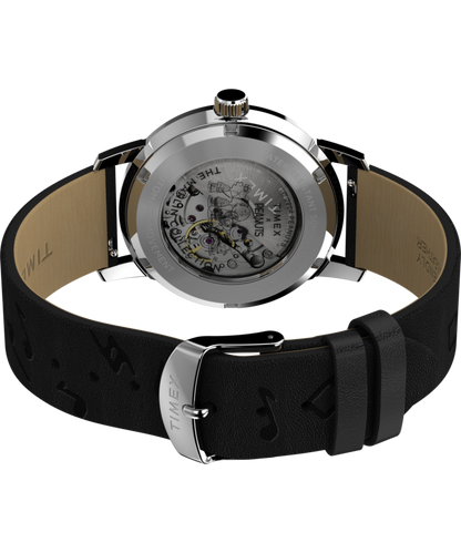 Peanuts x Timex Marlin Automatic Saxophonist 40mm Leather Strap Watc