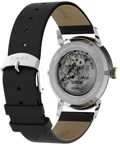 Peanuts x Timex Marlin Automatic Americana 40mm Leather Strap Watch