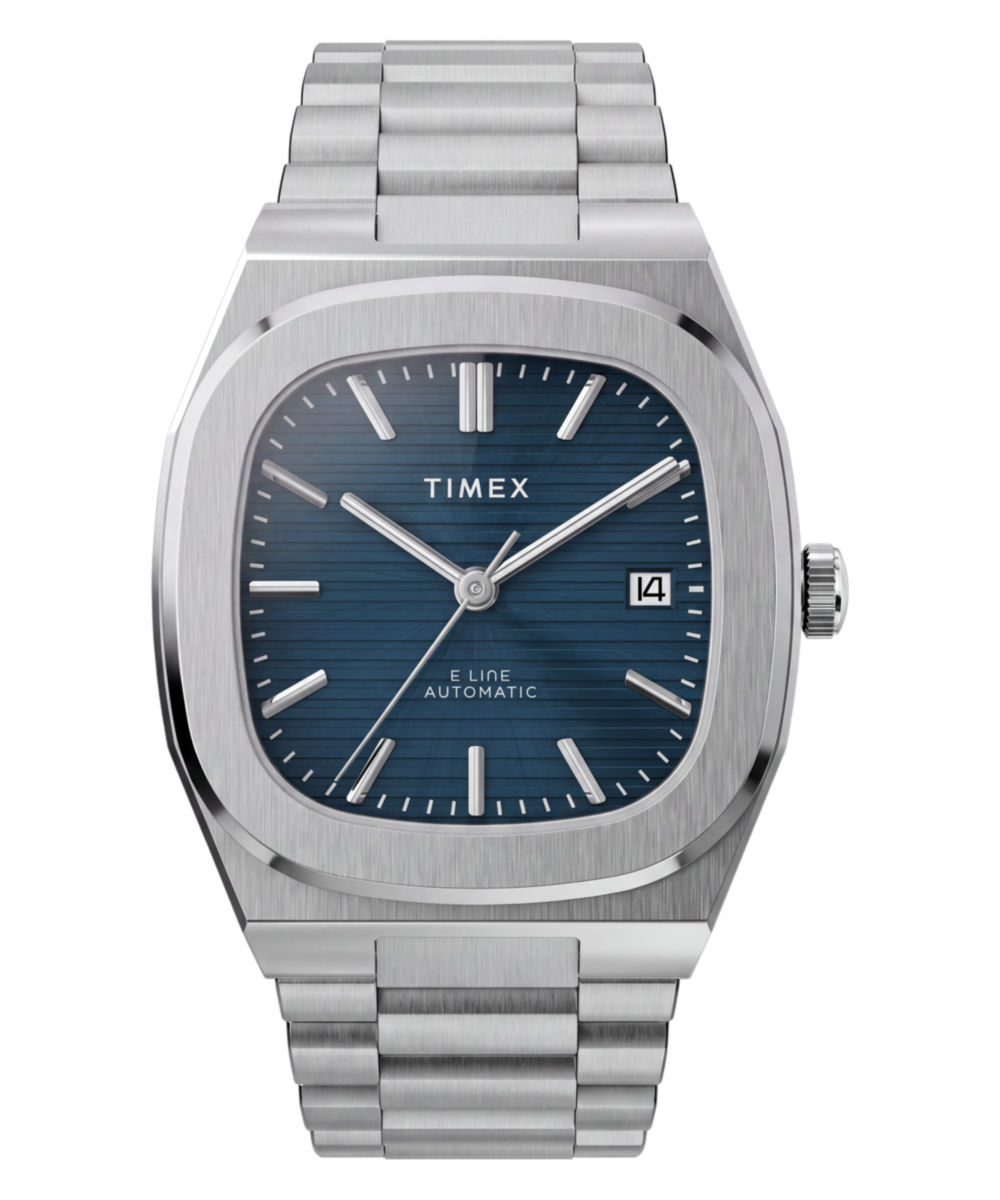 Timex Automatic E Line 38mm Stainless Steel Bracelet Watch