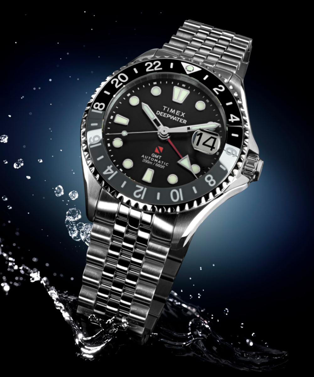 Deepwater Meridian 200 Automatic GMT 42mm Stainless Steel Bracelet Wat