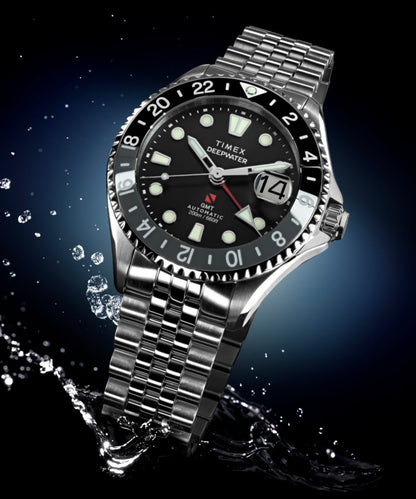 Deepwater Meridian 200 Automatic GMT 42mm Stainless Steel Bracelet Wat