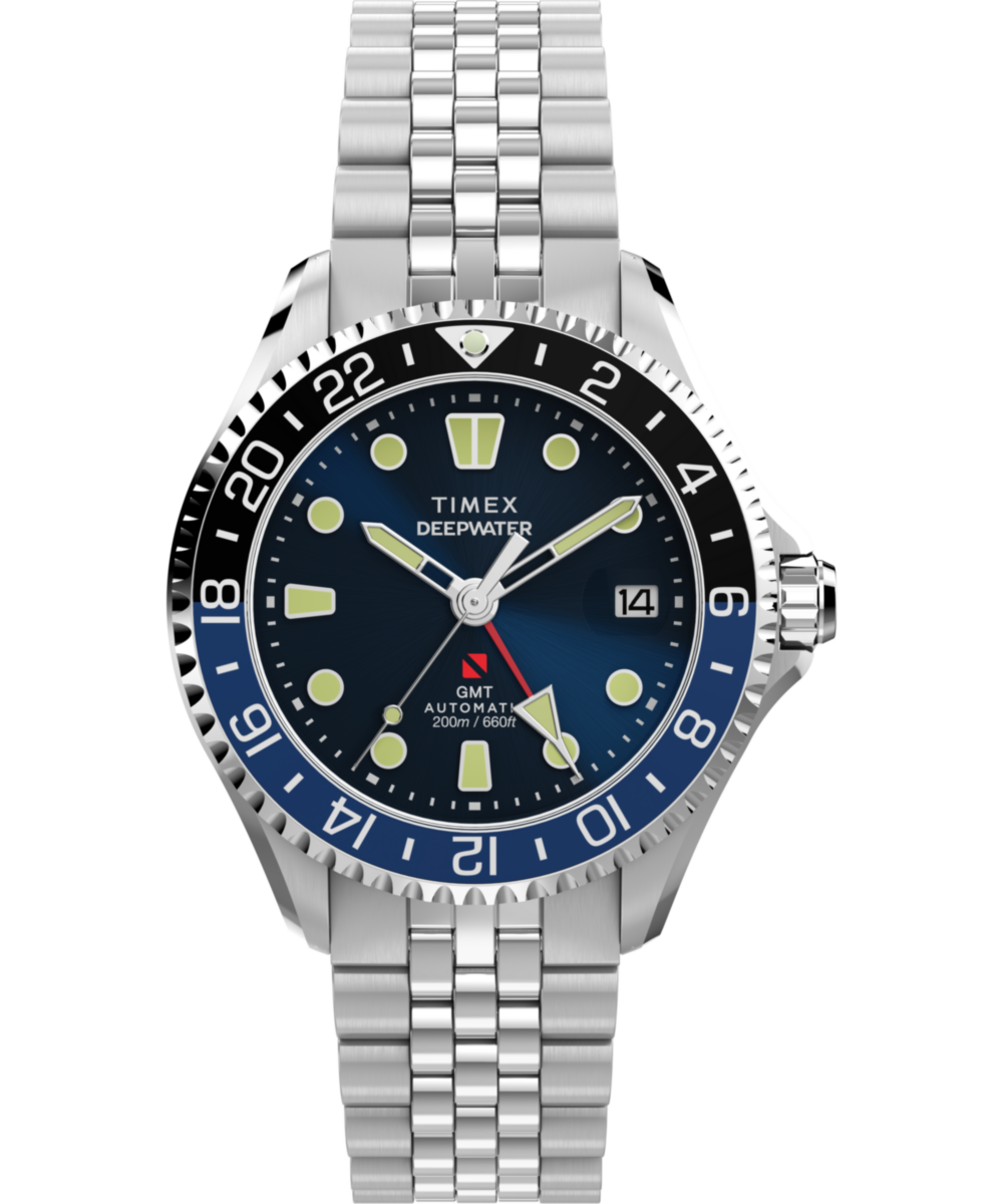 Deepwater Meridian 200 Automatic GMT 42mm Stainless Steel Bracelet Wat