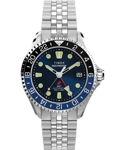 Deepwater Meridian 200 Automatic GMT 42mm Stainless Steel Bracelet Wat