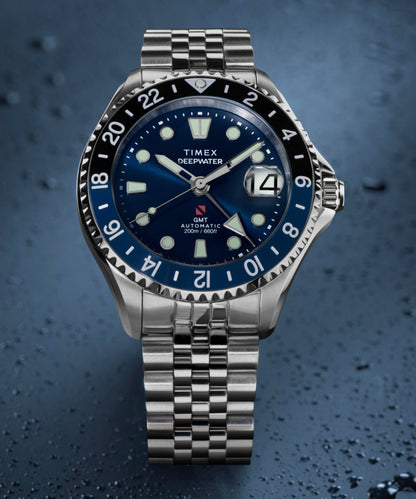 Deepwater Meridian 200 Automatic GMT 42mm Stainless Steel Bracelet Wat