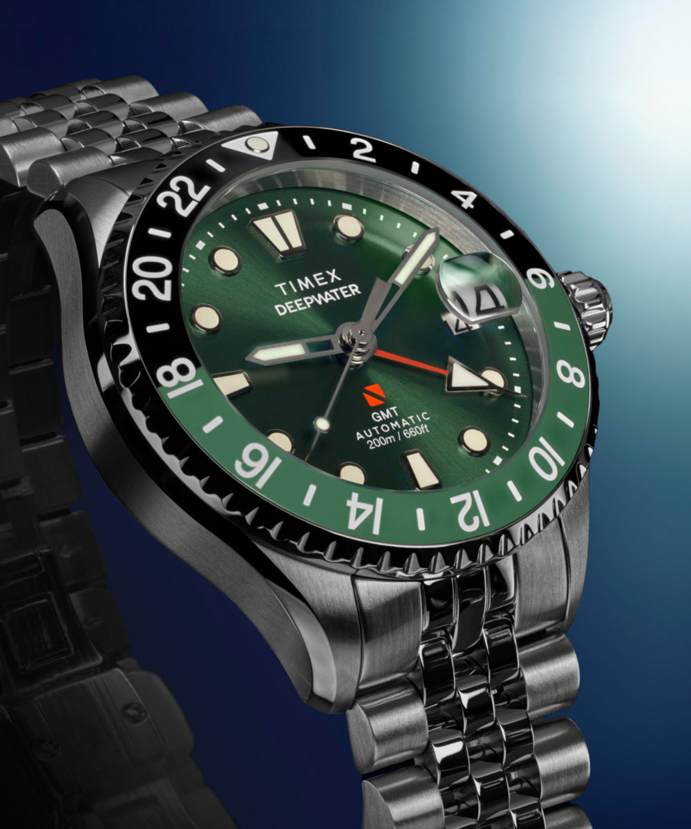 Deepwater Meridian 200 Automatic GMT 42mm Stainless Steel Bracelet Wat