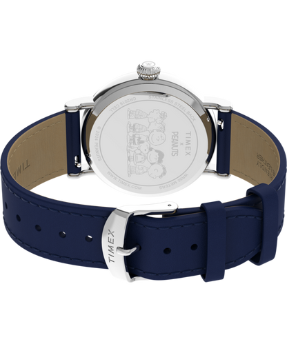 Peanuts x Timex Standard Pumpkin Patch 40mm Leather Strap Watch