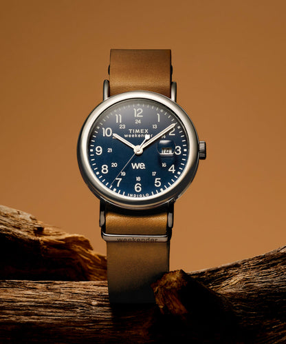 Weekender 40mm Leather Strap Watch