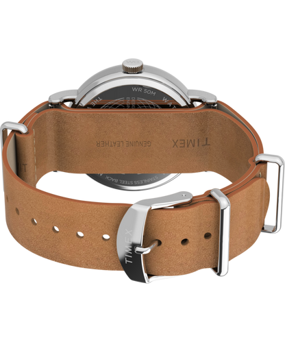 Weekender 40mm Leather Strap Watch