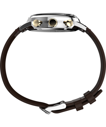 Marlin Chronograph Tachymeter 40mm Leather Strap Watch
